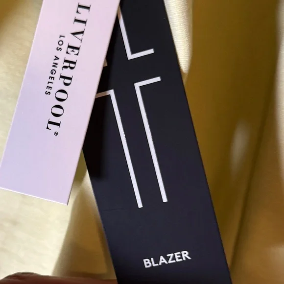 Liverpool Sorbet Soirée Boyfriend Blazer in Lemon Grass - 3X. New with Tags. - Picture 11 of 12